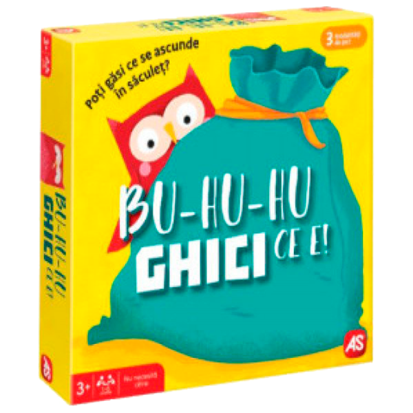 Joc de masă As AS Bu-Hu-Hu Ghici ce e? 3+/ Dezvoltare photo 1