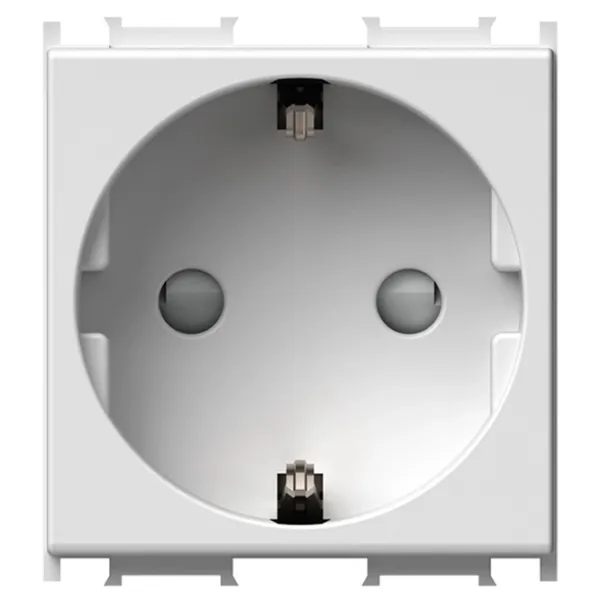 Розетка Scame VM10PWU 250 В/ Type-F/ White photo 1