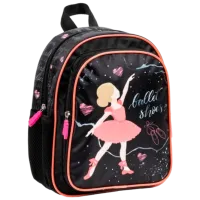 Ghiozdan pentru copii Derform Ballerina Pink Black
