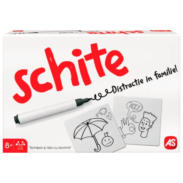 Joc de masă As Schițe Distracție în Familie 8+/ Dezvoltare photo 1