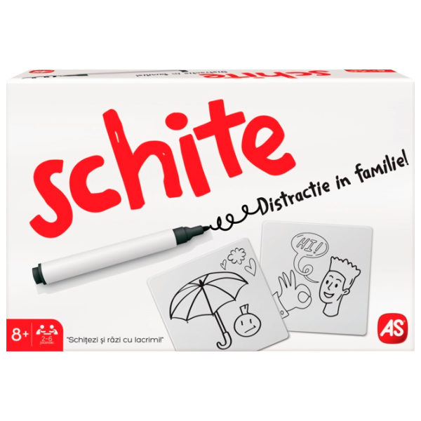 Joc de masă As Schițe Distracție în Familie 8+/ Dezvoltare photo 1