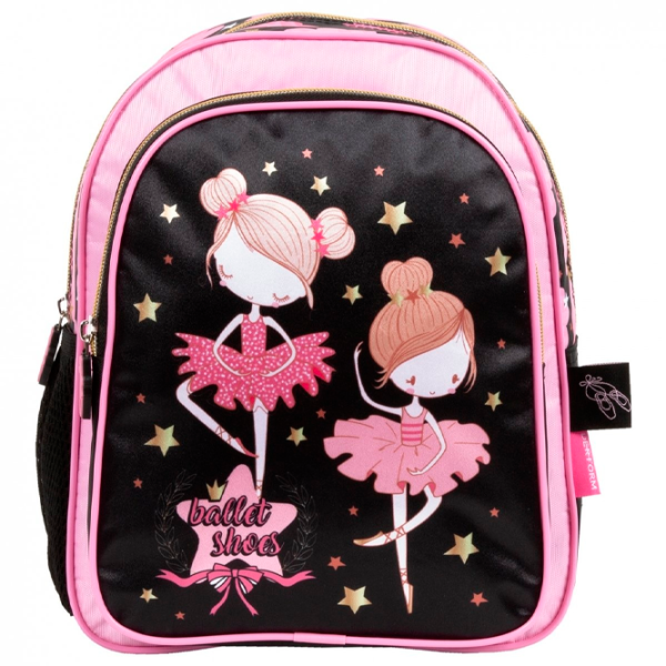 Ghiozdan pentru copii Derform Ballerina Black Pink photo 4