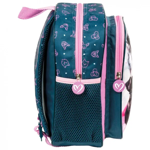 Ghiozdan pentru copii Derform Cleo & Frank Pink Blue photo 2 Ghiozdan pentru copii Derform Cleo & Frank Pink Blue photo 2