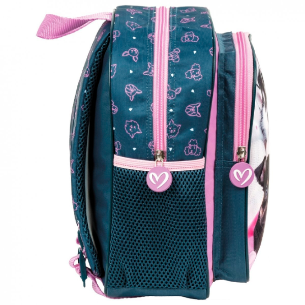 Ghiozdan pentru copii Derform Cleo & Frank Pink Blue photo 2 Ghiozdan pentru copii Derform Cleo & Frank Pink Blue photo 2