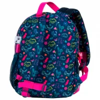 Ghiozdan pentru copii Derform Cleo & Frank Pink Blue photo 2