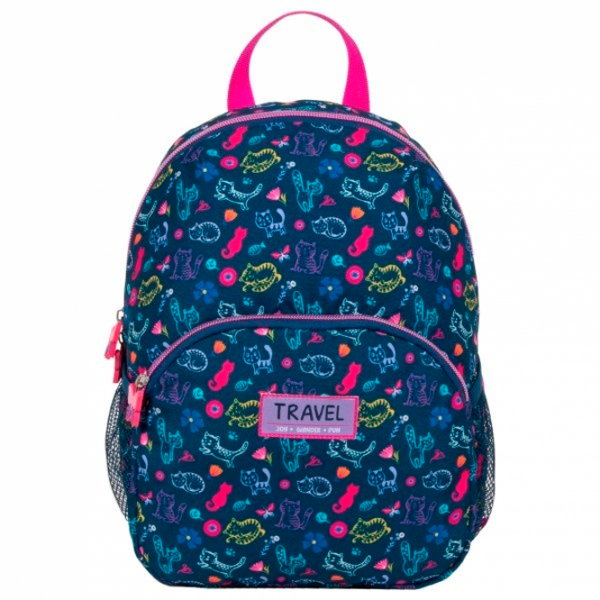 Ghiozdan pentru copii Derform Cleo & Frank Pink Blue photo 5