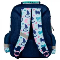 Ghiozdan pentru copii Derform Cleo & Frank Pink Blue photo 4