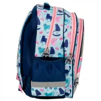Ghiozdan pentru copii Derform Cleo & Frank Pink Blue photo 5