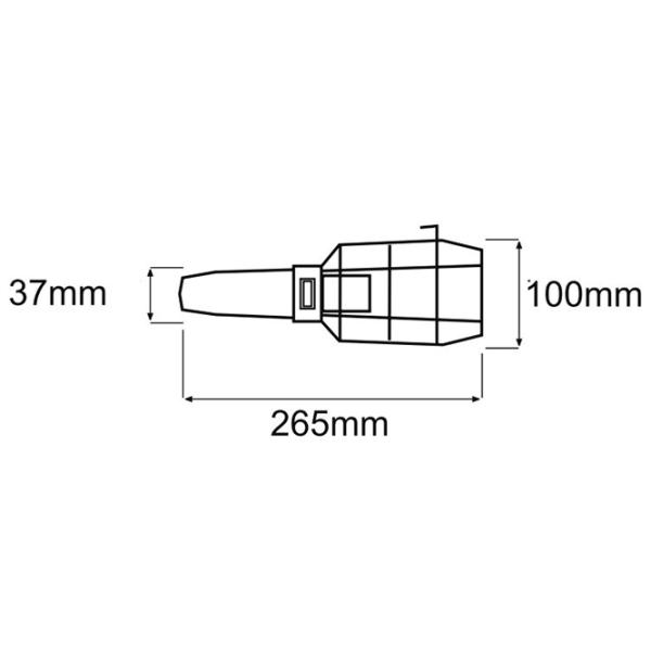Lanterne auto Toya TOY82713 100 W photo 2 Lanterne auto Toya TOY82713 100 W photo 2