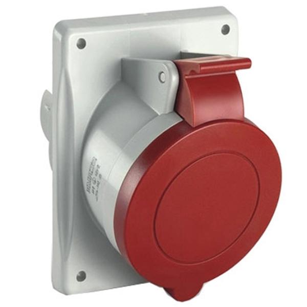 Priză Scame 413.3267 346 - 415 V/ Type DIN/ White photo 1 Priză Scame 413.3267 346 - 415 V/ Type DIN/ White photo 1
