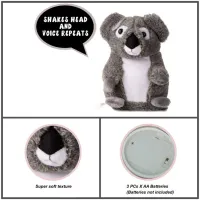 Jucărie moale Pugs At Play Animals Joey Koala 1+/ Gray photo 4