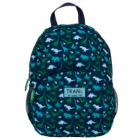 Ghiozdan pentru copii Derform Dinosaurs Green Blue photo 2