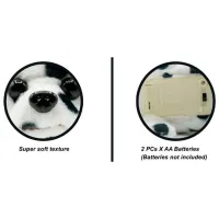 Мягкая игрушка Pugs At Play Animals Walking Dog PAP02 1+/ White photo 5