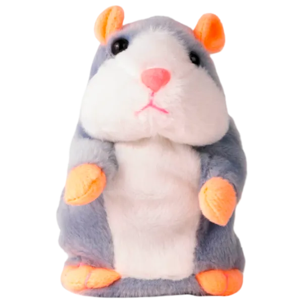 Jucărie moale Pugs At Play Animals Aggy Talking Hamster 1+/ Grey photo 1 Jucărie moale Pugs At Play Animals Aggy Talking Hamster 1+/ Grey photo 1