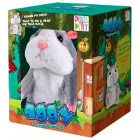 Мягкая игрушка Pugs At Play Animals Aggy Talking Hamster 1+/ Grey photo 5