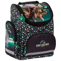 Рюкзак для детей Derform Dinosaurs Зелёный Black