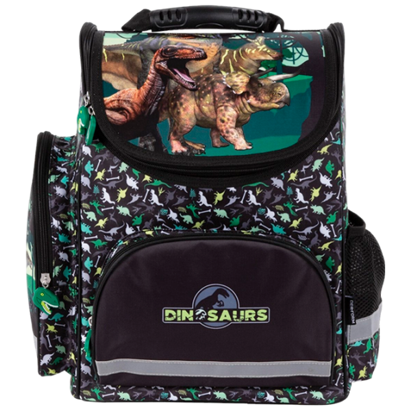 Рюкзак для детей Derform Dinosaurs Зелёный Black photo 2