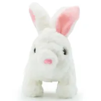 Мягкая игрушка Pugs At Play Animals Jumping Rabbit 1+/ White photo 2