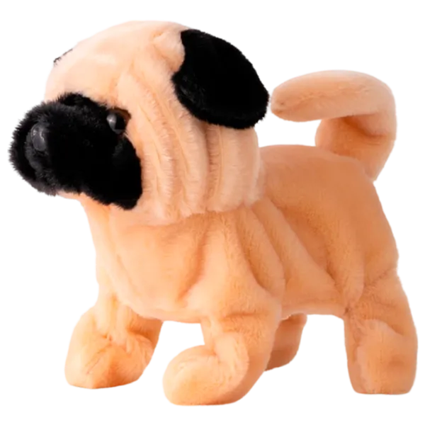 Jucărie moale Pugs At Play Animals Peanut Walking Dog 1+/ Brown photo 1 Jucărie moale Pugs At Play Animals Peanut Walking Dog 1+/ Brown photo 1