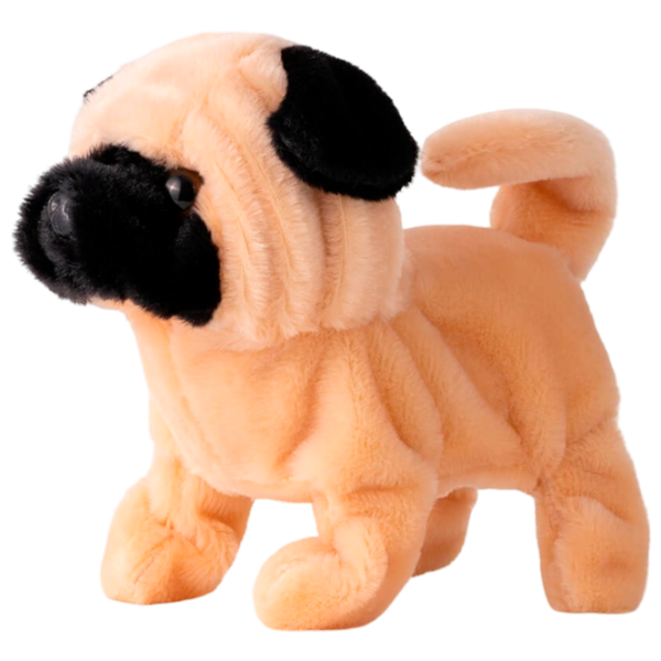 Jucărie moale Pugs At Play Animals Peanut Walking Dog 1+/ Brown photo 1 Jucărie moale Pugs At Play Animals Peanut Walking Dog 1+/ Brown photo 1