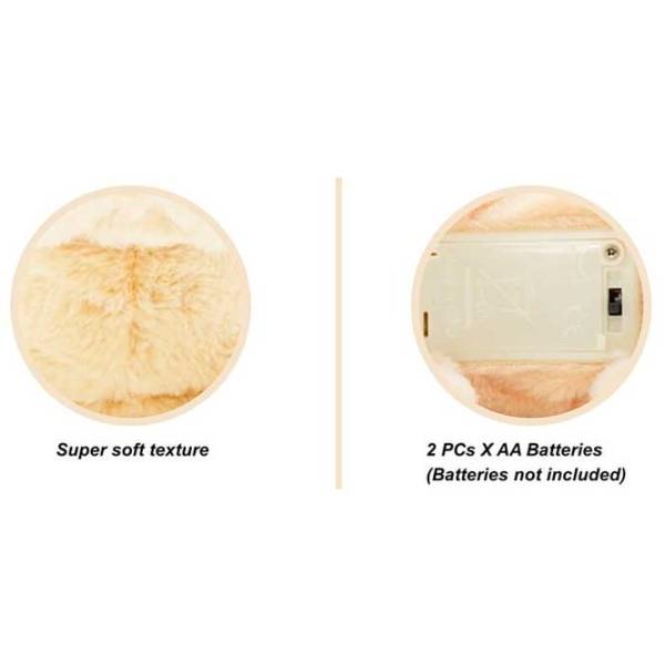 Jucărie moale Pugs At Play Animals Peanut Walking Dog 1+/ Brown photo 4 Jucărie moale Pugs At Play Animals Peanut Walking Dog 1+/ Brown photo 4