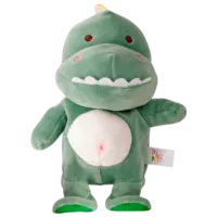 Jucărie moale Pugs At Play Animals Dinosaur Max 1+/ Green