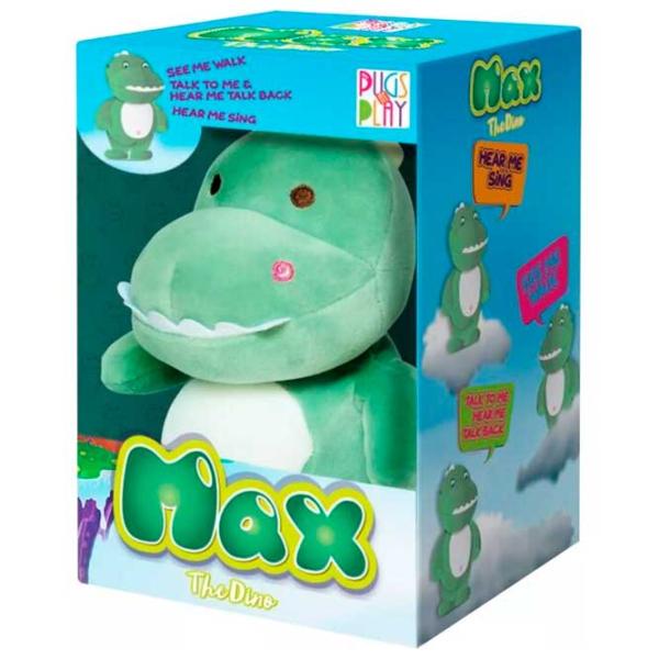 Jucărie moale Pugs At Play Animals Dinosaur Max 1+/ Green photo 5 Jucărie moale Pugs At Play Animals Dinosaur Max 1+/ Green photo 5