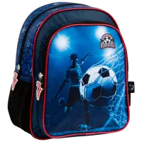 Ghiozdan pentru copii Derform Football Red Blue