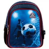 Ghiozdan pentru copii Derform Football Red Blue photo 3