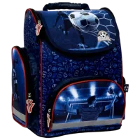 Ghiozdan pentru copii Derform Football Red Blue