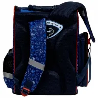 Ghiozdan pentru copii Derform Football Red Blue photo 4
