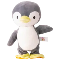 Jucărie moale Pugs At Play Animals Penguin Snowy 1+/ Gray