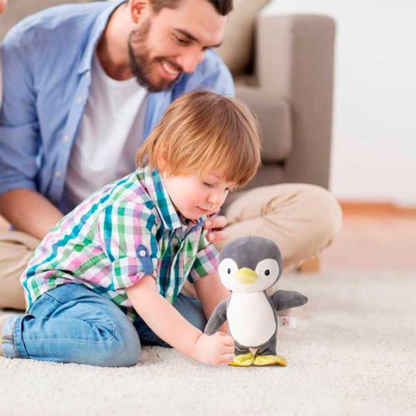 Jucărie moale Pugs At Play Animals Penguin Snowy 1+/ Gray photo 2 Jucărie moale Pugs At Play Animals Penguin Snowy 1+/ Gray photo 2