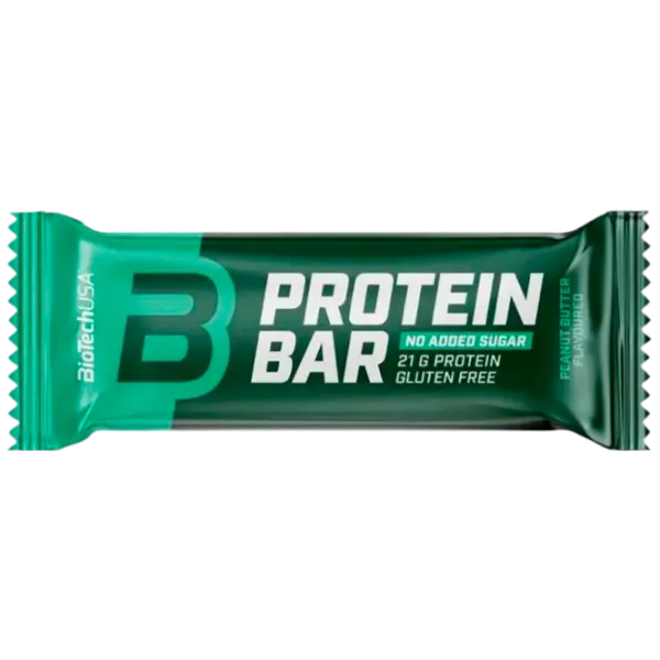 Batoane proteice BioTechUSA Protein Bar Unt de arahide (5999076236701) 70 g photo 1