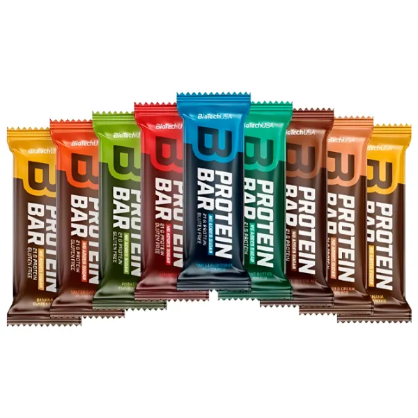 Batoane proteice BioTechUSA Protein Bar Unt de arahide (5999076236701) 70 g photo 4
