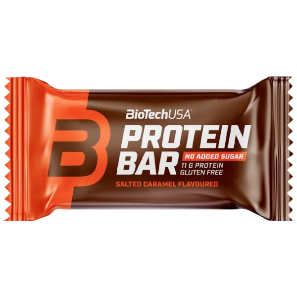 Batoane proteice BioTechUSA Protein Bar Caramelă sărată (5999076236770) 35 g photo 1