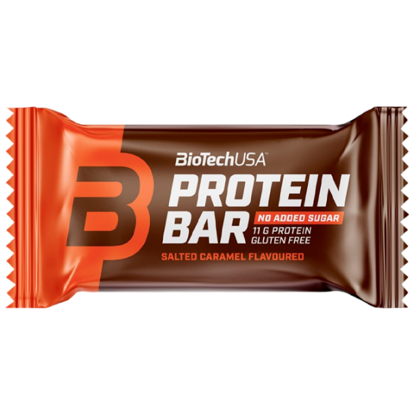 Batoane proteice BioTechUSA Protein Bar Caramelă sărată (5999076236770) 35 g photo 1