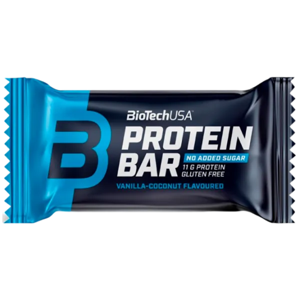Batoane proteice BioTechUSA Protein Bar Nucă de cocos, vanilie (5999076236756) 35 g photo 1