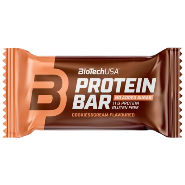 Batoane proteice BioTechUSA Protein Bar Biscuit cu cremă (5999076236749) 35 g photo 1 Batoane proteice BioTechUSA Protein Bar Biscuit cu cremă (5999076236749) 35 g photo 1