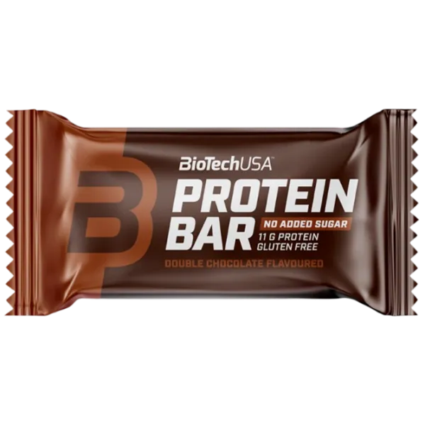 Batoane proteice BioTechUSA Protein Bar Ciocolată dublă (5999076236725) 35 g photo 1