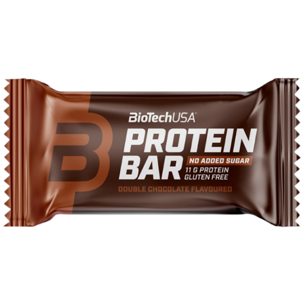 Batoane proteice BioTechUSA Protein Bar Ciocolată dublă (5999076236725) 35 g photo 1