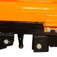 Remorcă pentru motocultor Detoolz DZ-M148 Metal/ Orange photo 7
