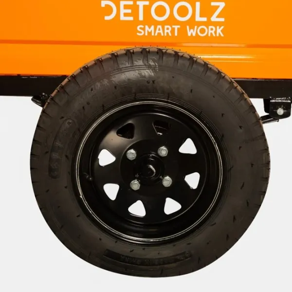 Remorcă pentru motocultor Detoolz DZ-M148 Металл/ Оранжевый photo 8