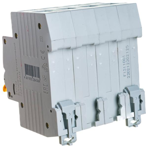 Întrerupător automat IEK MVA20-4-025-C Modulară/ 25 A photo 3