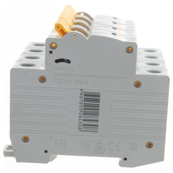 Автоматический выключатель IEK MVA20-4-010-C Модульная/ 10 A photo 4 Автоматический выключатель IEK MVA20-4-010-C Модульная/ 10 A photo 4