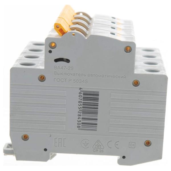 Автоматический выключатель IEK MVA20-4-010-C Модульная/ 10 A photo 4 Автоматический выключатель IEK MVA20-4-010-C Модульная/ 10 A photo 4