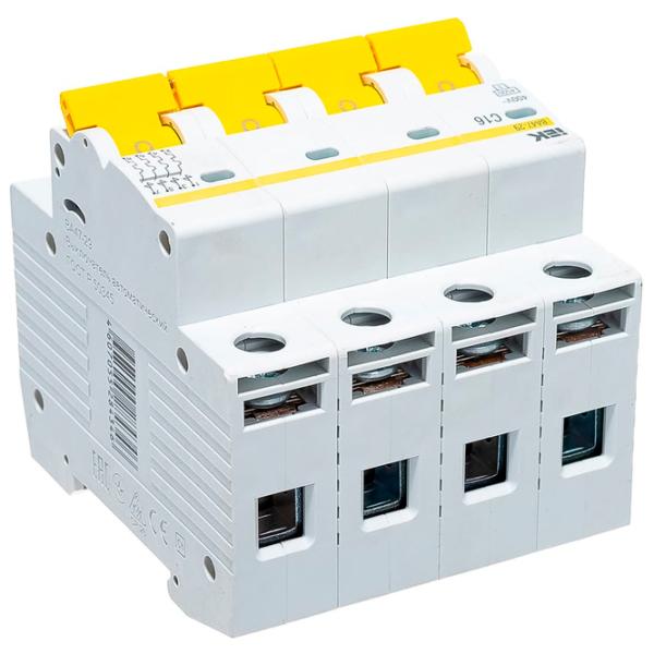 Автоматический выключатель IEK MVA20-4-016-C Модульная/ 16 A photo 4 Автоматический выключатель IEK MVA20-4-016-C Модульная/ 16 A photo 4