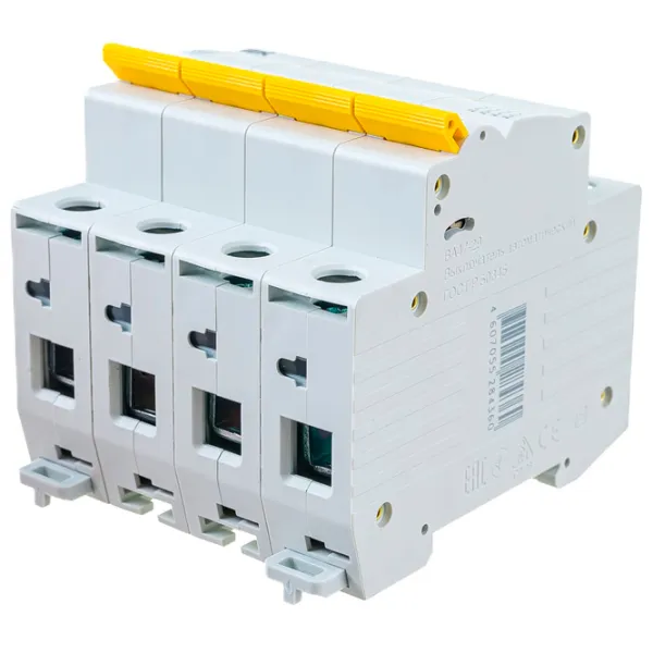 Întrerupător automat IEK MVA20-4-020-C Modulară/ 20 A photo 2