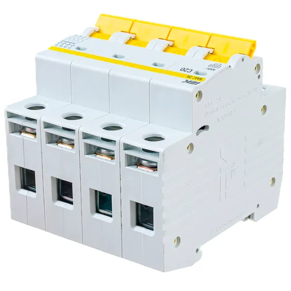 Întrerupător automat IEK MVA20-4-020-C Modulară/ 20 A photo 3
