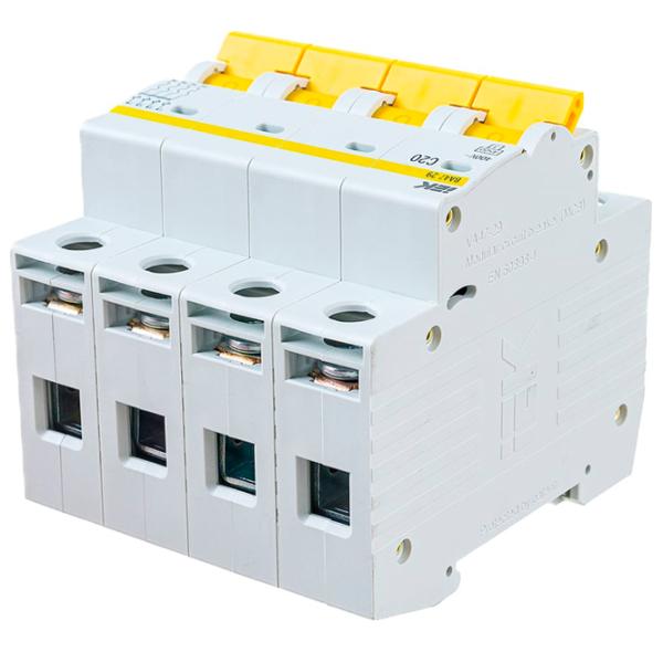 Întrerupător automat IEK MVA20-4-020-C Modulară/ 20 A photo 3